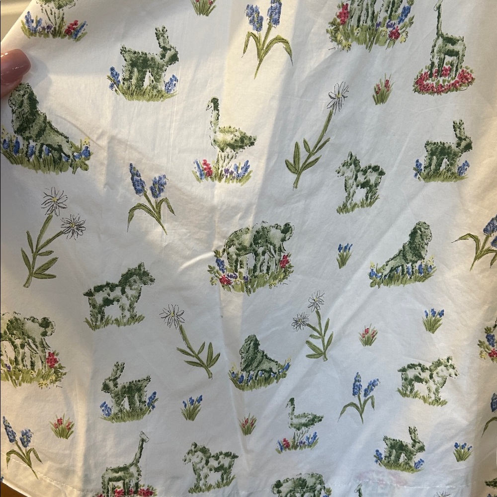 Sarah Patrick Kiel James Patrick Topiary Gardens Toile dress size 6 - Picture 4 of 7